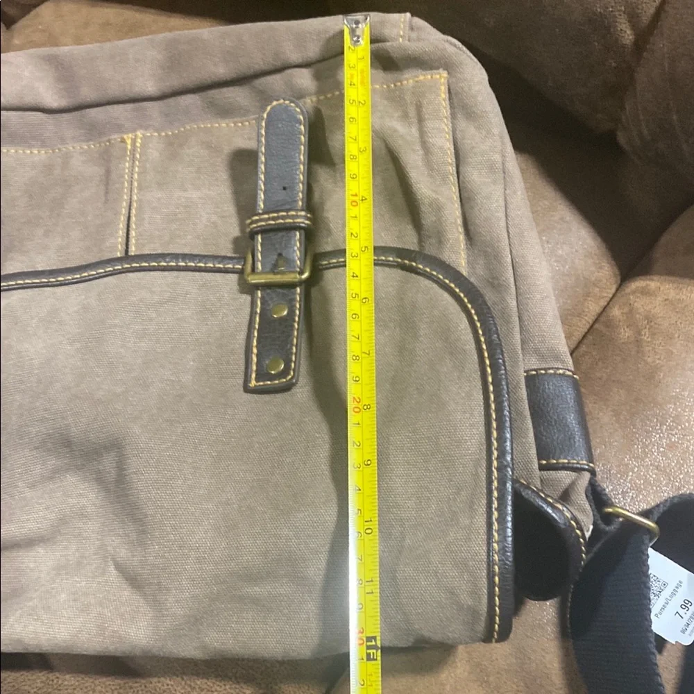 Gray and Black Tote Bag
